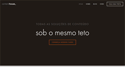 Desktop Screenshot of contenthouse.com.br
